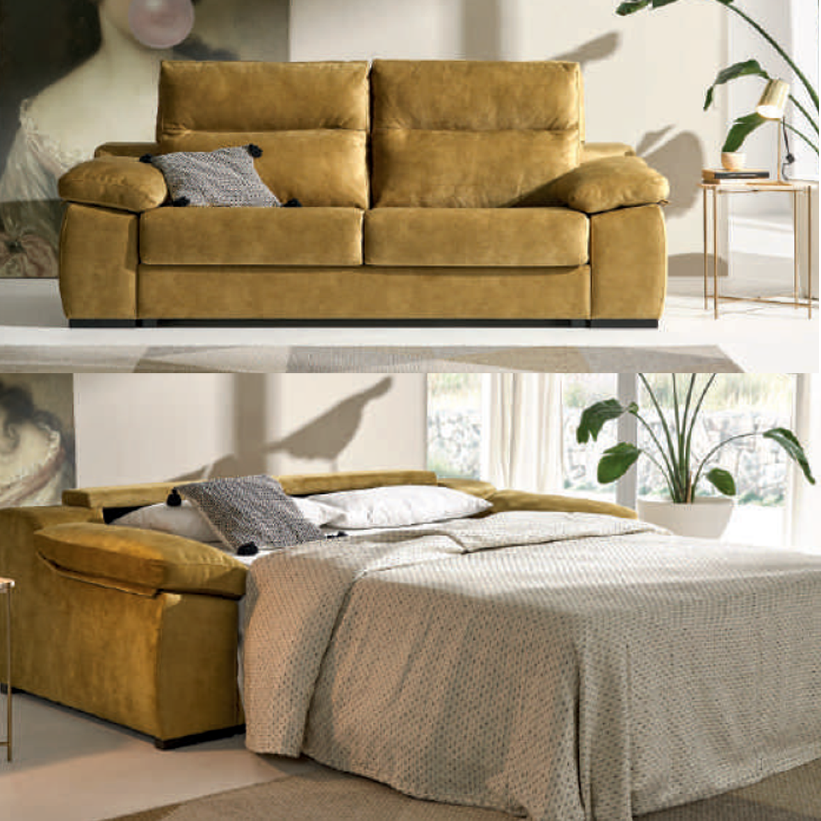 SOFA CAMA ITALIANO CONFORT lar interiorismo huesca